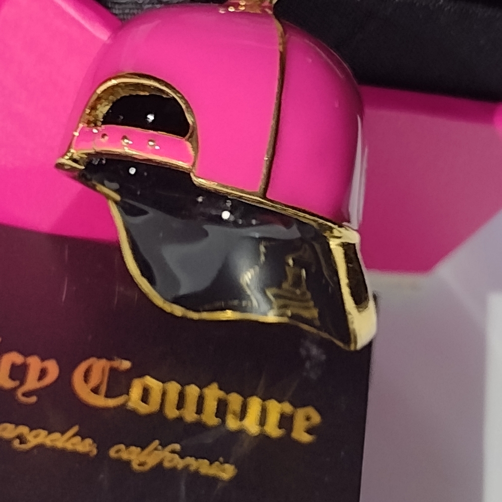 JUICY COUTURE βΎ Play βΎ Game On!! Baseball Cap Never Removed From Original π NWT - Picture 9 of 15